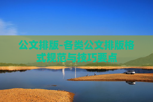 公文排版-各类公文排版格式规范与技巧要点